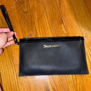 Juicy Couture Black Wristlet